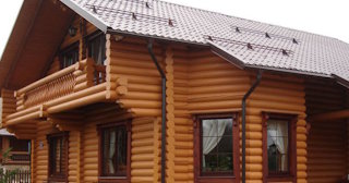 Строительство дома из оцилиндрованного бревна в Жигулевске - от 137423 рублей